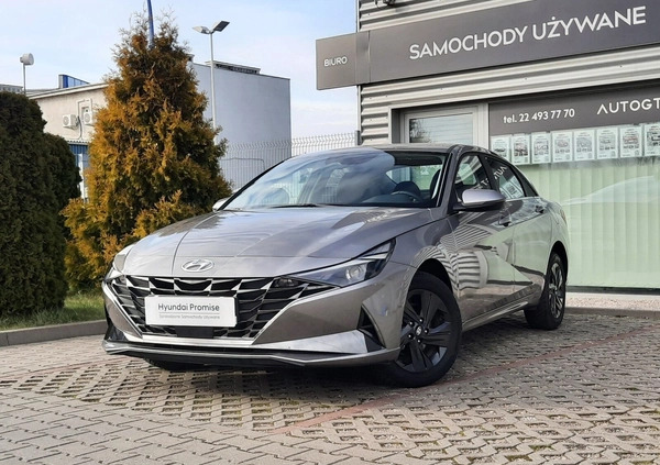 Hyundai Elantra cena 103900 przebieg: 9979, rok produkcji 2023 z Pułtusk małe 436